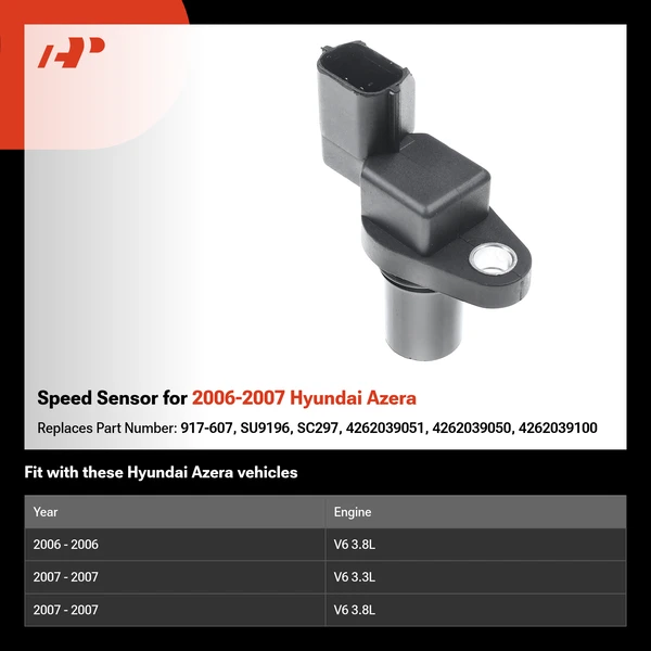 Speed Sensor for 2006-2007 Hyundai Azera