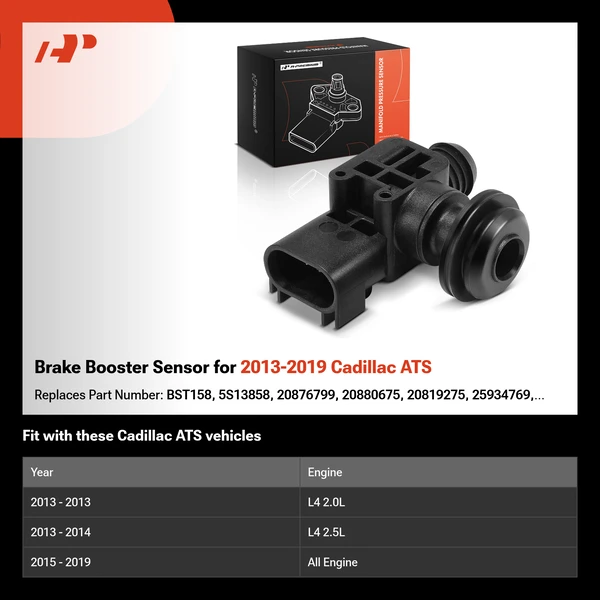 Brake Booster Sensor for 2013-2019 Cadillac ATS
