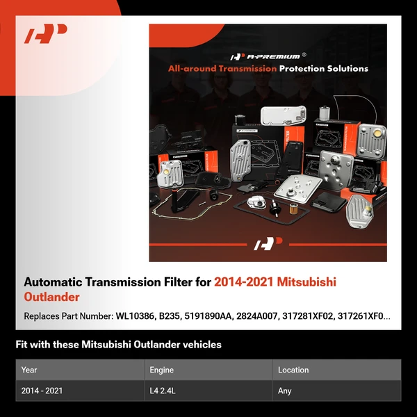 Automatic Transmission Filter for 2014-2021 Mitsubishi Outlander