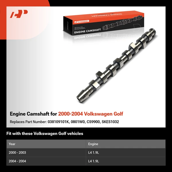 Engine Camshaft for 2000-2004 Volkswagen Golf