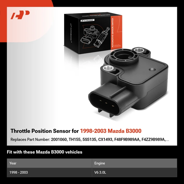 Throttle Position Sensor for 1998-2003 Mazda B3000