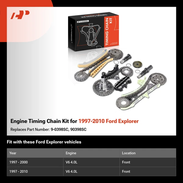 Engine Timing Chain Kit for 1997-2010 Ford Explorer