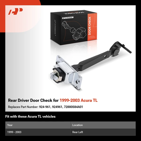 Rear Driver Door Check for 1999-2003 Acura TL