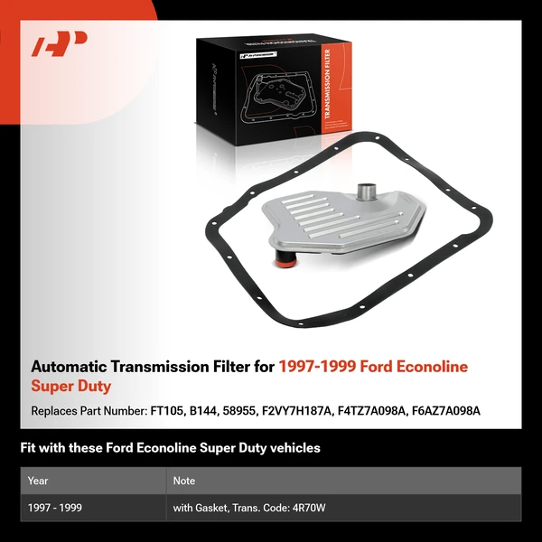 Automatic Transmission Filter for 1997-1999 Ford Econoline Super Duty