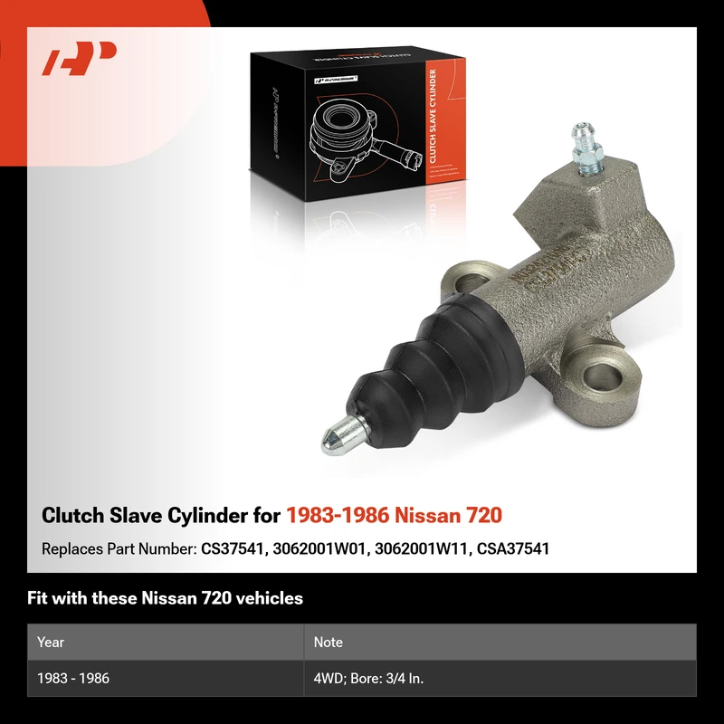 Clutch Slave Cylinder for 1983-1986 Nissan 720