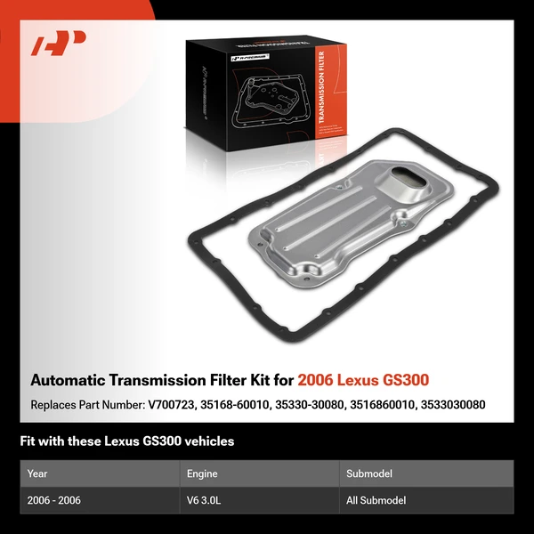 Automatic Transmission Filter Kit for 2006 Lexus GS300