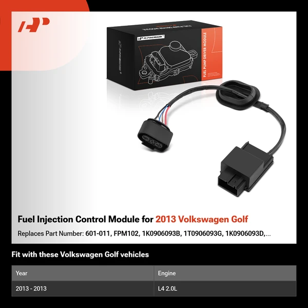 Fuel Injection Control Module for 2013 Volkswagen Golf