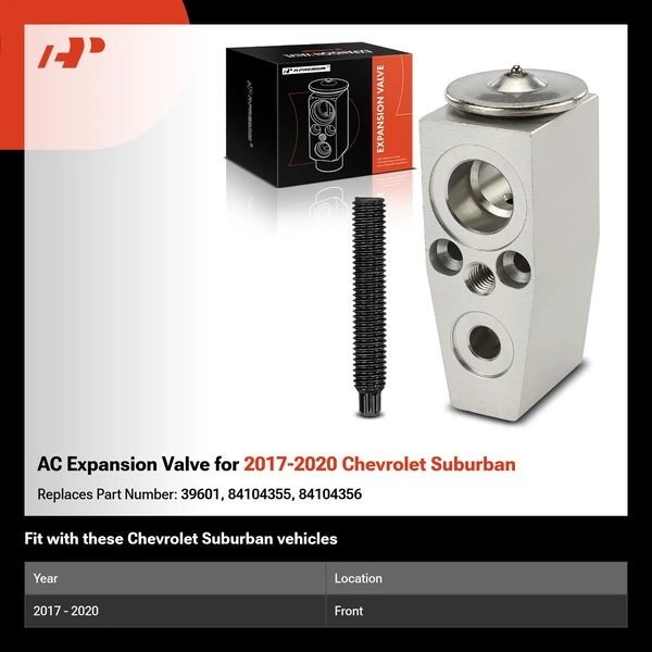 AC Expansion Valve for 2017-2020 Chevrolet Suburban