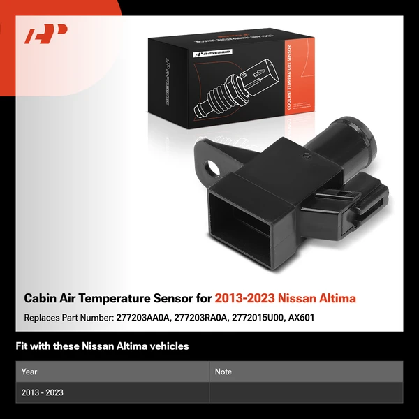Cabin Air Temperature Sensor for 2013-2023 Nissan Altima