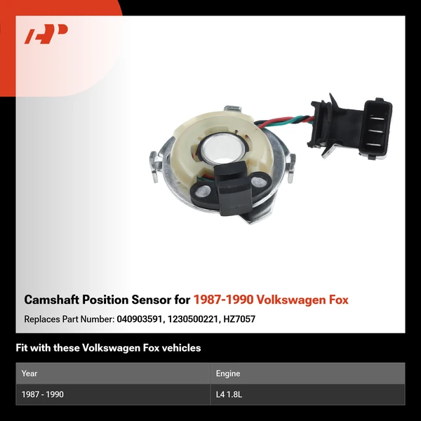 Camshaft Position Sensor for 1987-1990 Volkswagen Fox
