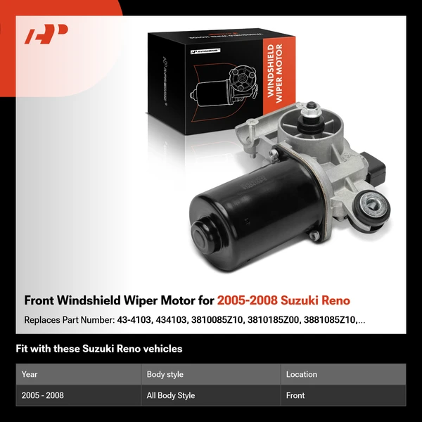Front Windshield Wiper Motor for 2005-2008 Suzuki Reno