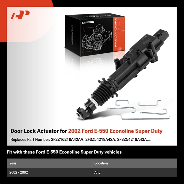 Door Lock Actuator for 2002 Ford E-550 Econoline Super Duty