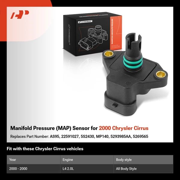 Manifold Pressure (MAP) Sensor for 2000 Chrysler Cirrus