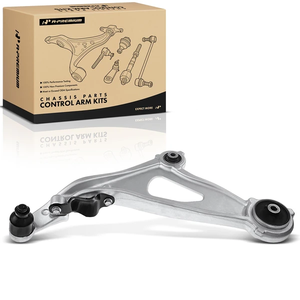 1-Pc Control Arm and Ball Joint Kit, Front Driver Lower with Ball Joint A-Premium APCA0268