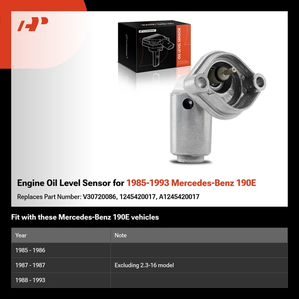 Engine Oil Level Sensor for 1985-1993 Mercedes-Benz 190E