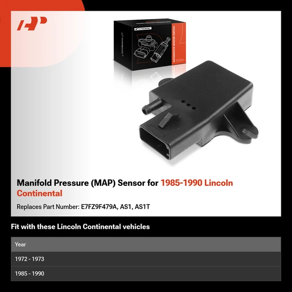 Manifold Pressure (MAP) Sensor for 1985-1990 Lincoln Continental