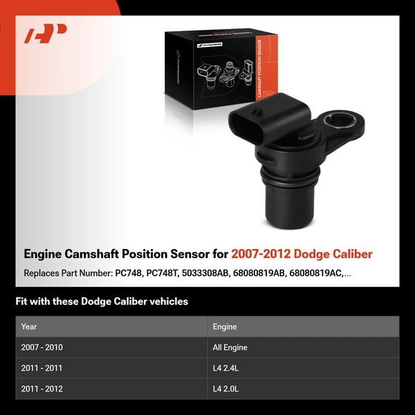 Engine Camshaft Position Sensor for 2007-2012 Dodge Caliber