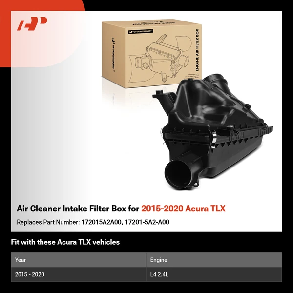 Air Cleaner Intake Filter Box for 2015-2020 Acura TLX