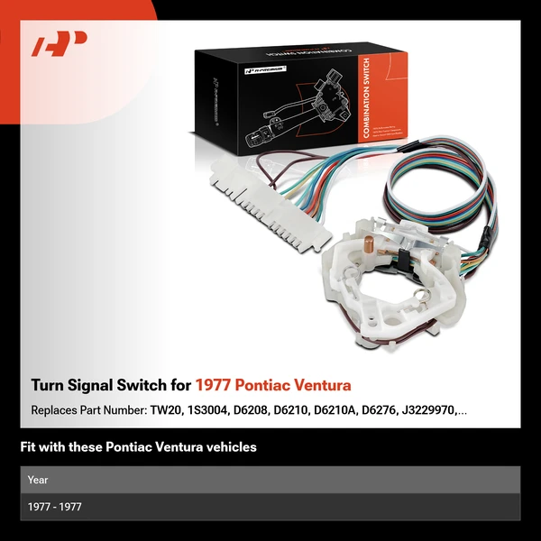 Turn Signal Switch for 1977 Pontiac Ventura