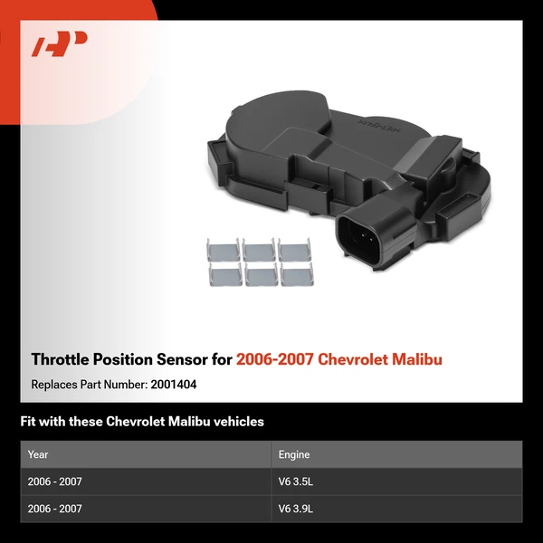 Throttle Position Sensor for 2006-2007 Chevrolet Malibu