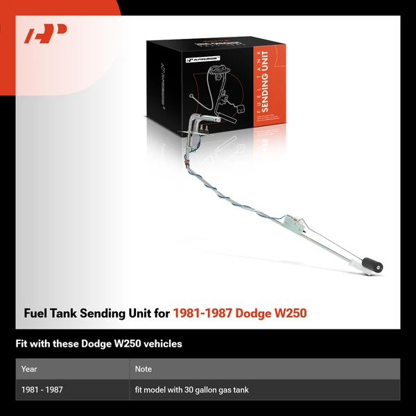Fuel Tank Sending Unit for 1981-1987 Dodge W250