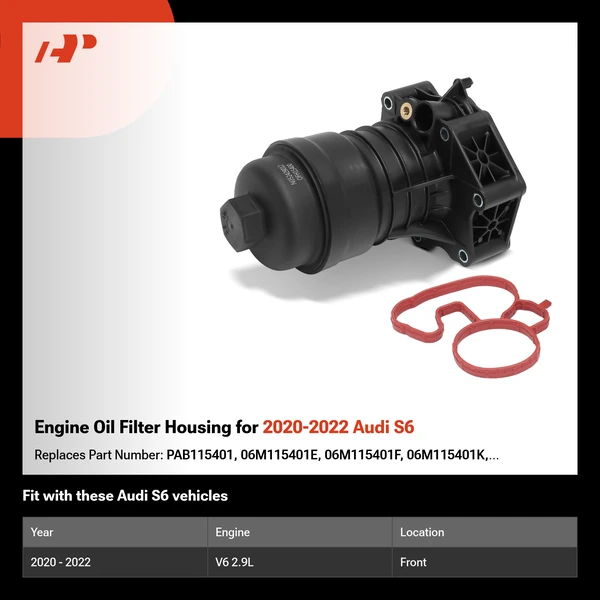 Engine Oil Filter Housing for 2020-2022 Audi S6