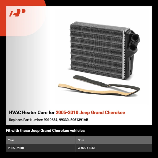 HVAC Heater Core for 2005-2010 Jeep Grand Cherokee