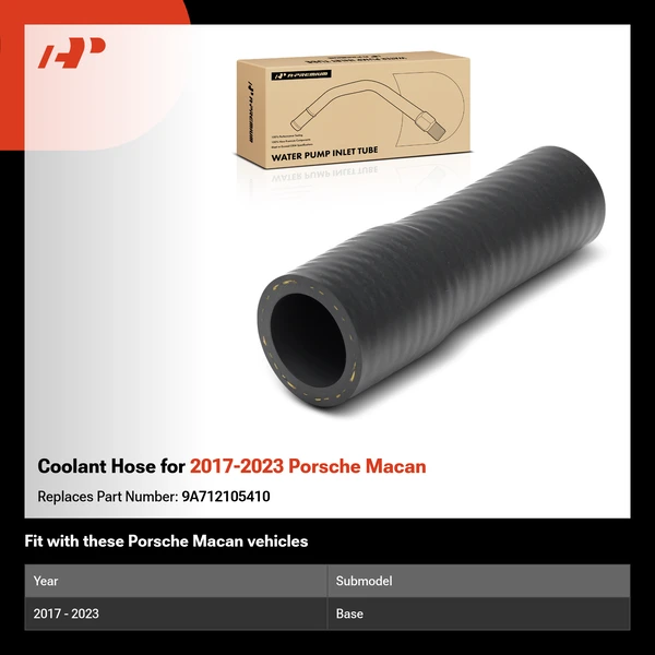 Coolant Hose for 2017-2023 Porsche Macan