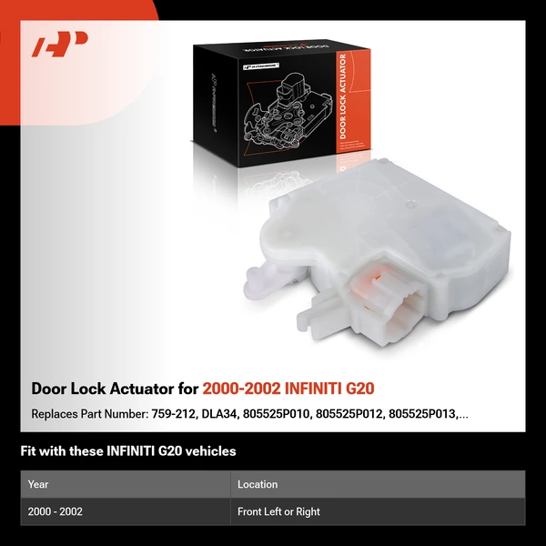 Door Lock Actuator for 2000-2002 INFINITI G20