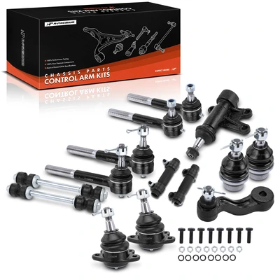 14 Pcs Sway Bar Link & Tie Rod End & Ball Joint