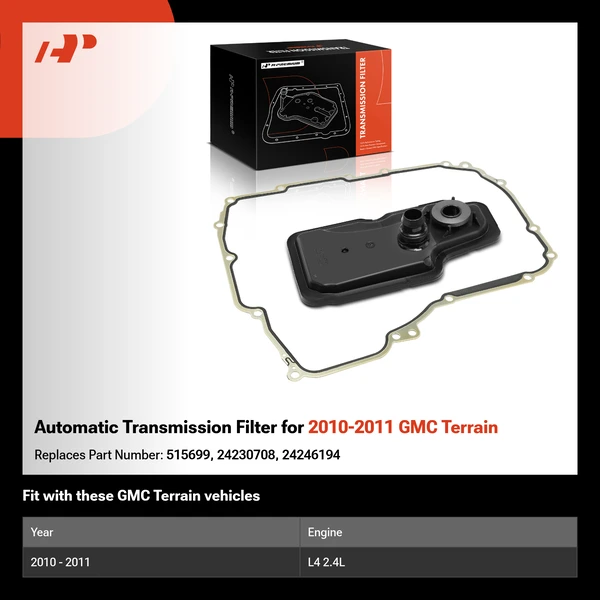 Automatic Transmission Filter for 2010-2011 GMC Terrain