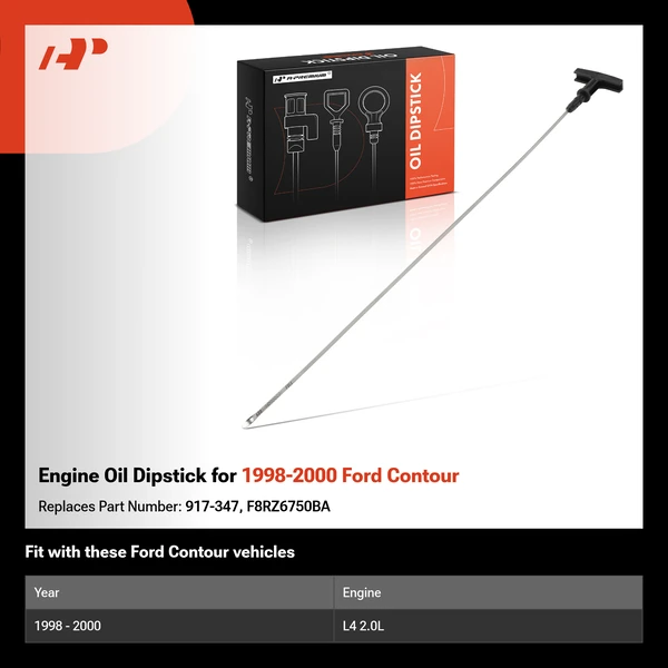 Engine Oil Dipstick for 1998-2000 Ford Contour