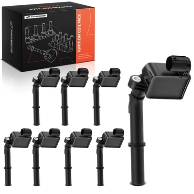 2017 Mercedes-Benz GLE63 AMG A Set of 8pc Ignition Coil 4-Blade Terminal Round A-Premium APIC0313