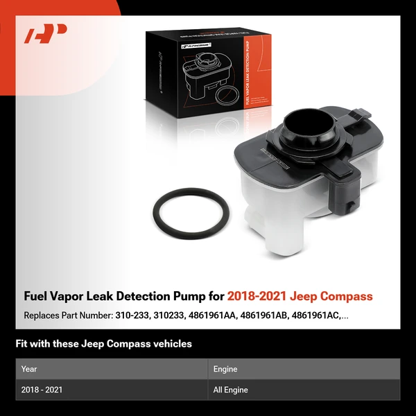 Fuel Vapor Leak Detection Pump for 2018-2021 Jeep Compass