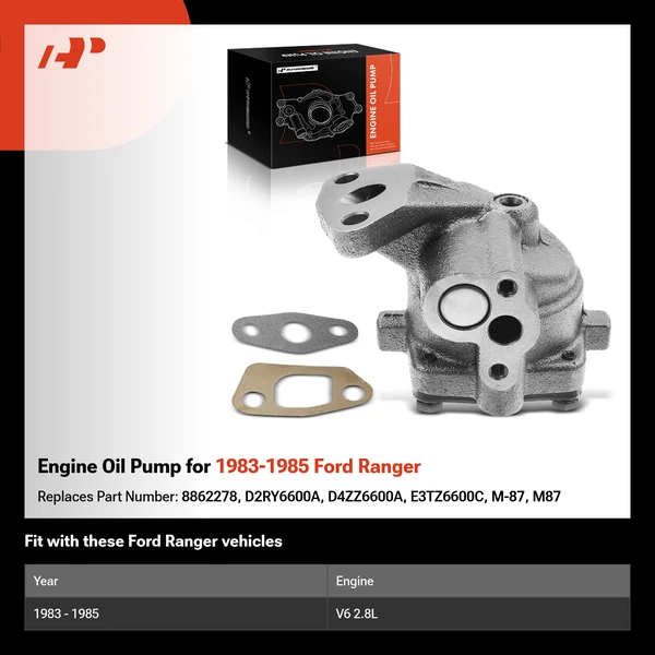 Engine Oil Pump for 1983-1985 Ford Ranger