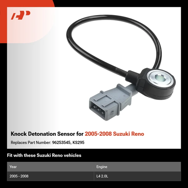 Knock Detonation Sensor for 2005-2008 Suzuki Reno