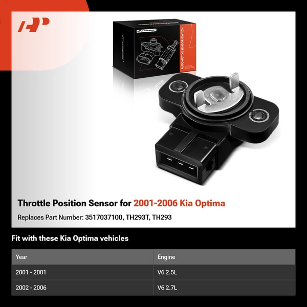 Throttle Position Sensor for 2001-2006 Kia Optima