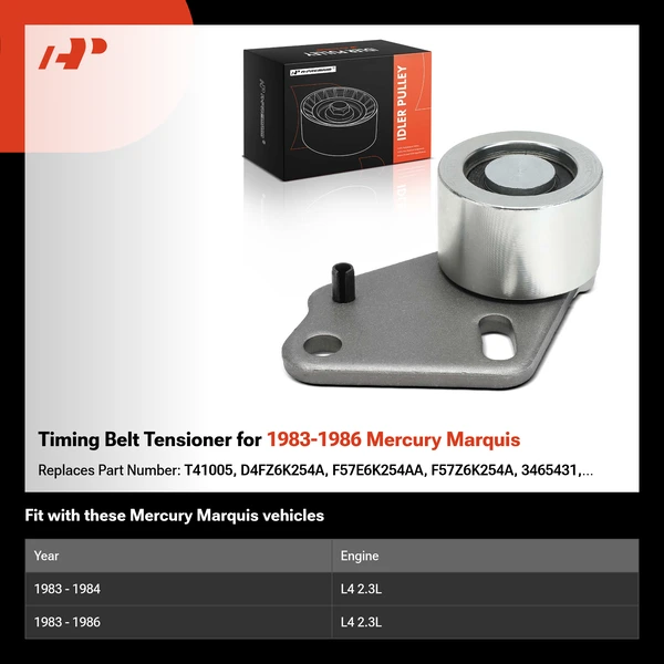 Timing Belt Tensioner for 1983-1986 Mercury Marquis