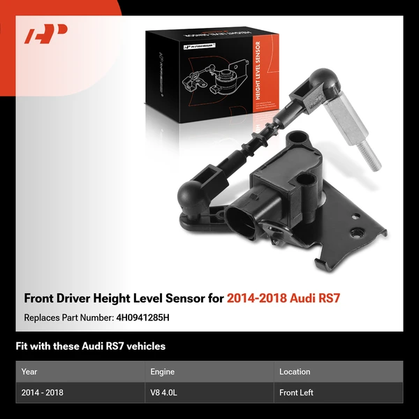 Front Driver Height Level Sensor for 2014-2018 Audi RS7