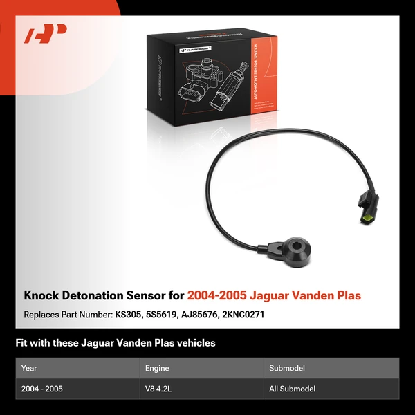 Knock Detonation Sensor for 2004-2005 Jaguar Vanden Plas
