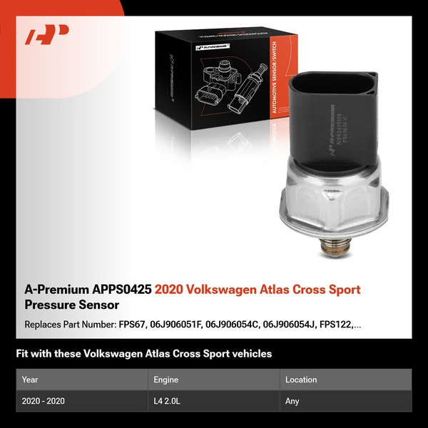 A-Premium APPS0425 2020 Volkswagen Atlas Cross Sport Pressure Sensor