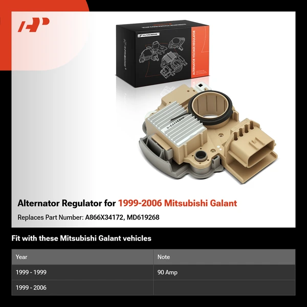 Alternator Regulator for 1999-2006 Mitsubishi Galant