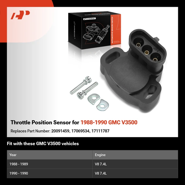 Throttle Position Sensor for 1988-1990 GMC V3500