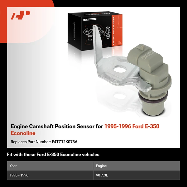 Engine Camshaft Position Sensor for 1995-1996 Ford E-350 Econoline