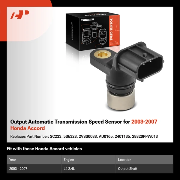 Output Automatic Transmission Speed Sensor for 2003-2007 Honda Accord