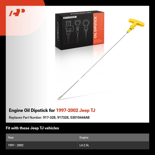 Engine Oil Dipstick for 1997-2002 Jeep TJ