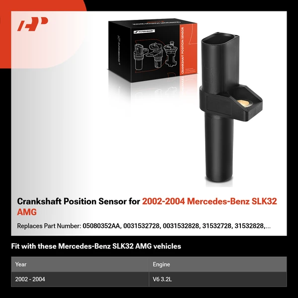 Crankshaft Position Sensor for 2002-2004 Mercedes-Benz SLK32 AMG