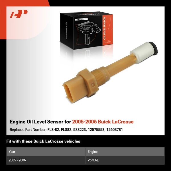 Engine Oil Level Sensor for 2005-2006 Buick LaCrosse