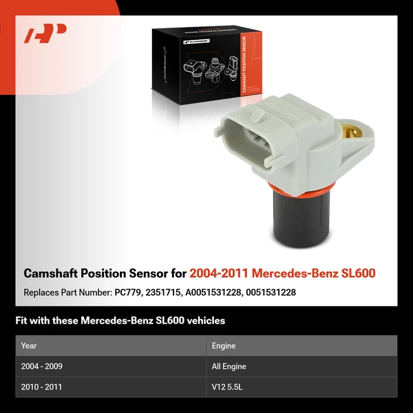 Camshaft Position Sensor for 2004-2011 Mercedes-Benz SL600