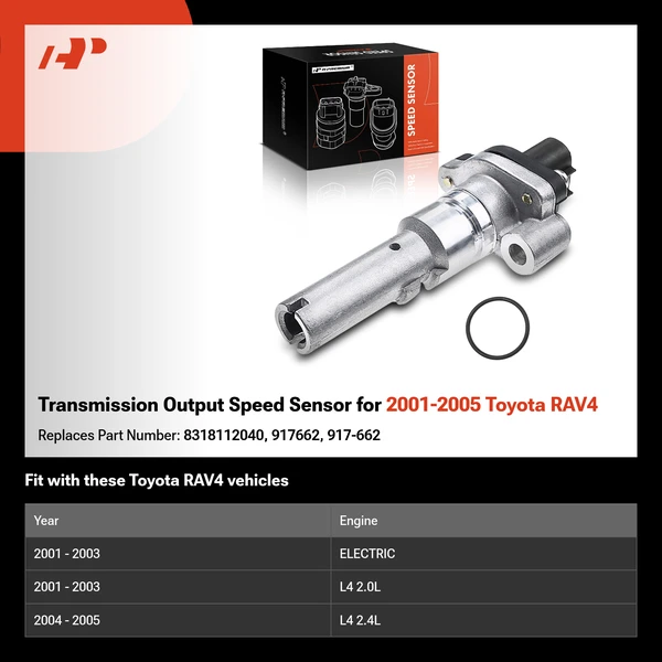 Transmission Output Speed Sensor for 2001-2005 Toyota RAV4